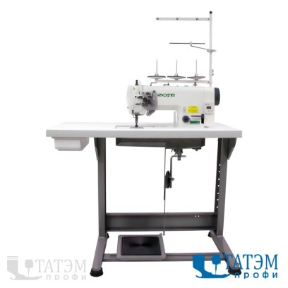 ZOJE ZJ8750A-5-BD Двухигольная швейная машина челночного стежка (комплект)