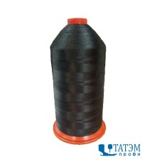 Нитки № 60, Polyart, 20 000 м, Ozen Iplik, Турция, черные