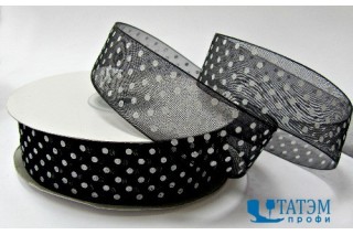 Лента декор. капроновая с рис.