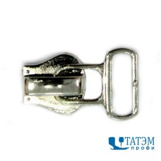 Бегунок для трактор Т-5 с пуллером для ленты, арт. XY-011, никель (упак 100 шт)