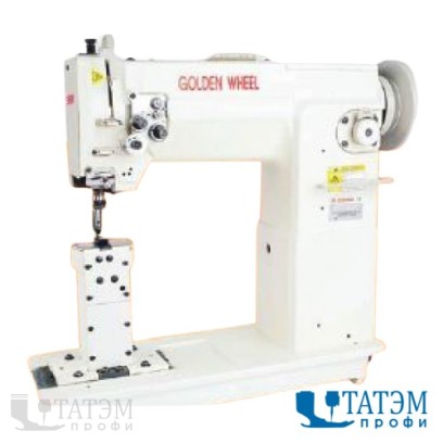 Golden Wheel CS-7363L-BT Одноигольная швейная колонковая машина (комплект)