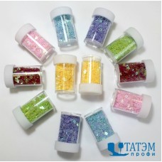 Блестки в тубах по 10 г, 