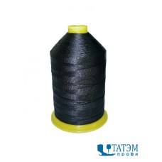 Нитки Techlon 015, 1500 м, Ozen Iplik, Турция, черные
