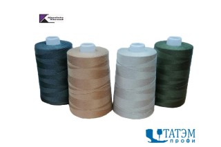 Нитки армированные 70 ЛЛ, 2500 м, "Absolute Thread", КНР, цветные