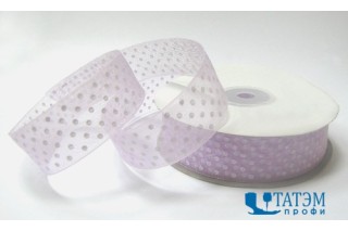 Лента декор. капроновая с рис.