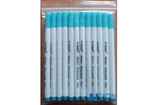 Маркер исчезающий от воды синий 6"