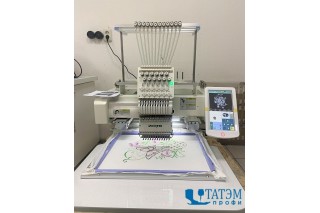 Вышивальная одноголовочная 12-игольная машина ZOJE ZJ-1201H (400x500) (комплект)