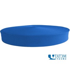 Тесьма окантовочная 32 мм, 3,9 г/м, василек (020), 100 м