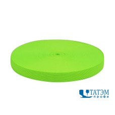 Тесьма окантовочная 32 мм, 3,9 г/м, салатовый (073), 100 м