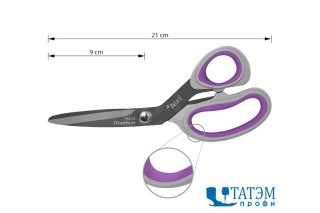 Ножницы 21 см Texi Titanium Ti814 портновские