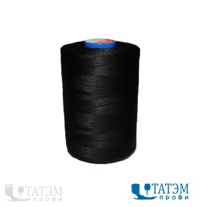 Нитки армированные Delta 20, 2000 м, "Ozen Iplik", Турция, черные