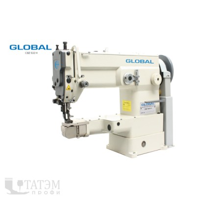 Global CBZ 532 Промышленная швейная машина строчки зиг-заг (комплект)
