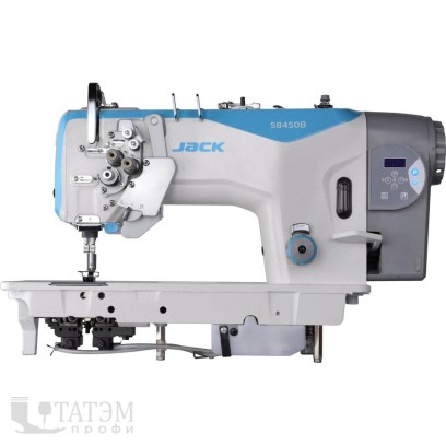 Jack JK-58450B-A-005C-Y Двухигольная промышленная швейная машина (комплект)
