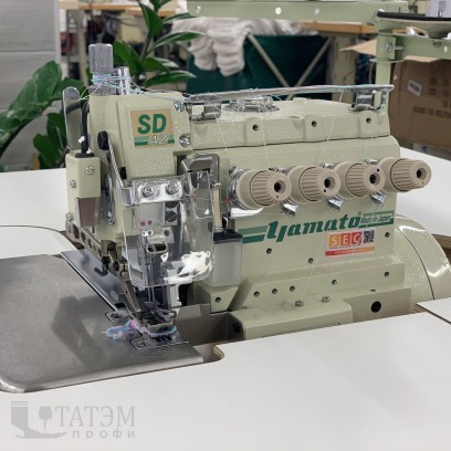 Yamato AZ7120SDR-Y8DF-8 4-х ниточный оверлок (комплект с утопленным столом)