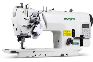 Двухигольная промышленная швейная машина ZOJE ZJ2872-5-BD-D3-3 (комплект)