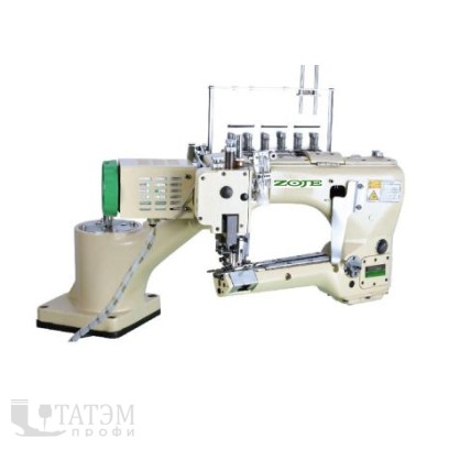 ZOJE ZJ740TA-452-E-02-W Промышленная швейная машина флэтлок с устройством отсоса S1564/1546
