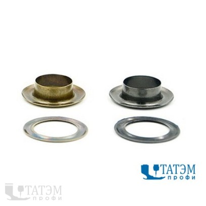 Люверсы 17 мм, оксид/антик/никель, 500 шт в 1 уп, Турция