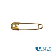 Булавки англ. №0 малые 18 мм, диам. 6 мм, золото, упак. 2000 шт