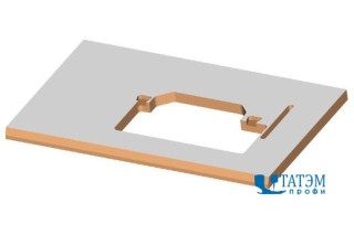 Столешница к промышленным оверлокам Siruba утопленная