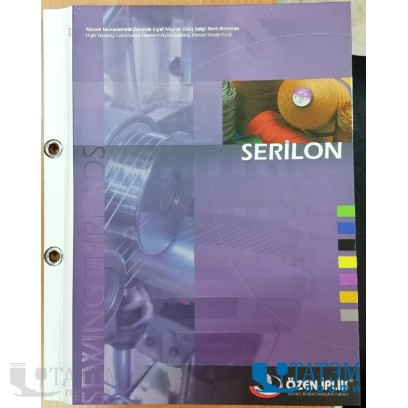 Карта цветов ниток Serilon (Ozen Iplik, Турция)