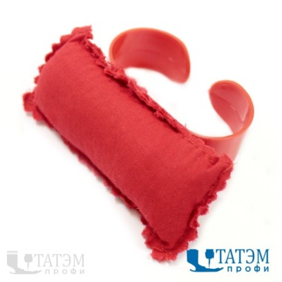 Игольница на руку "подушечка", 80 х 35 мм, (уп. 5 шт)