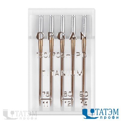 Иглы Organ Титаниум 130/705H PD, упак. 5 шт