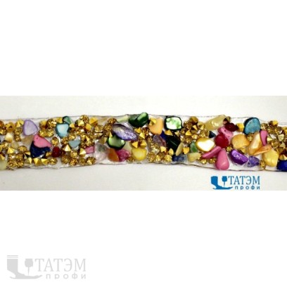 Тесьма термоклеевая декоративная 15 мм 