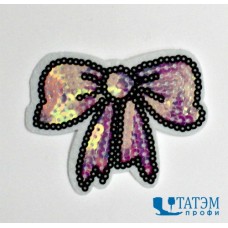 Термоаппликация с пайетками 7,30 х 6,10 см 