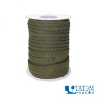 Лента киперная 15 мм, арт. 1015, хаки, катушка 200 м