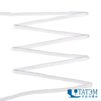 Резинка 4 мм вязаная, арт. 0004, короб 5000 м, белая