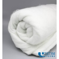 Полотно нетканое объёмное (синтепон), ПЭ 100%, шир. 150 см, 150 гр/м2 (по 50 м)