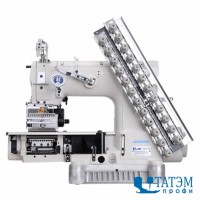 12-ти игольная швейная машина цепного стежка Jack JK-8009VC-12064P (комплект)
