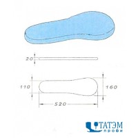 Колодка грушевидная Comel AKN-03D (Италия)
