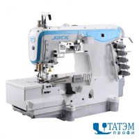 Плоскошовная швейная машина для трикотажа JACK JK-W4-D-02BB (комплект)