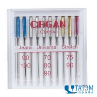 Иглы универсальные COMBI ORGAN (10 шт)