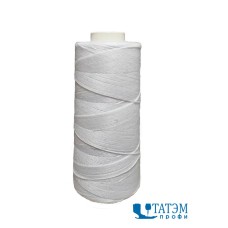 Нитки армированные 100 ЛЛ, 1000 м, "ПНК им Кирова", РФ, белые