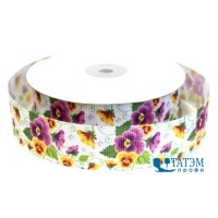 Лента декоративная репсовая 25 мм 