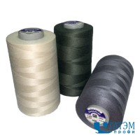 Нитки Ekospun 120 (штапельные), 100% п/э, 5000 м, Ozen Iplik, Турция, цветные