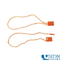 Пломба-этикеткодержатель 9 см, оранжевый, упак. 1000 шт