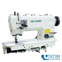 Двухигольная швейная машина челночного стежка Zoje ZJ8450A (комплект)
