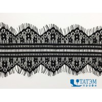 Кружево 100 мм (3 м), арт. 181105-43, черное