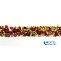 Тесьма термоклеевая декоративная 15 мм 