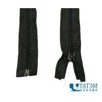 Молния спираль Т-5, 80 см, черная, LOGO, РФ