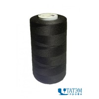 Нитки 50/2, 5000 м, Y, КНР, черные