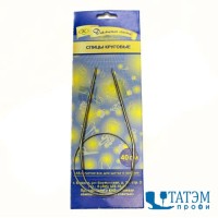 Спицы круговые металл 40 см, диам. 4,0 мм, леска металл