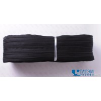 Молния спираль рулонная Т-8, черная, 22 г/м2, упак. 200 м