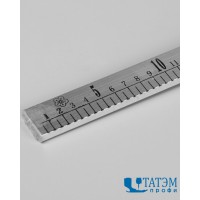 Линейка металлическая 100 см (см/дюймы) Hobby&Pro