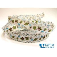 Лента декор. с ажур. краем 