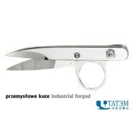 Ножницы MUNDIAL 11,5 см, 801-4.1/2" промышл кованые для обрезки ниток, Бразилия