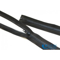 Молния трактор Т-5, 1 бегунок, 70 см, черный, 22,4 г/м, LOGO, КНР